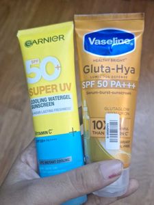 Sunscreen Combo (Garnier And Vaseline)