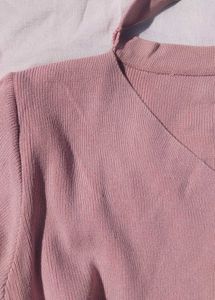 Keyhole Neckline Top