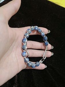 Sodalite Wire Wrapped Bracelet New