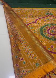 Pure Silk Pochampalli Ikat Saree