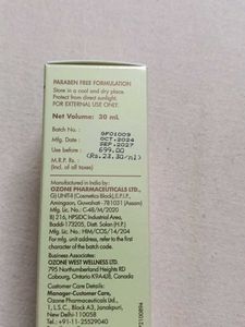 OZONE Glo Radiance Facial Oil