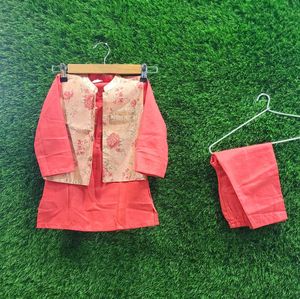 3 Piece kurta set for Boys