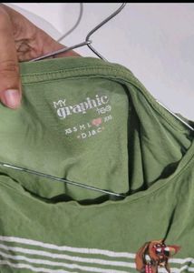 Green Graphic T-Shirt