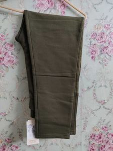 Olive Fleece Trousers