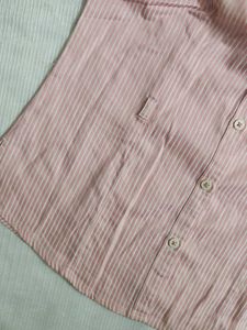 Annabelle Striped Blue Pink Shirt