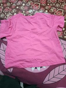 Pink Graphic T-Shirt