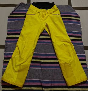 Yellow baggy Ski Pants