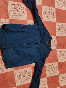 Navy blue shirt