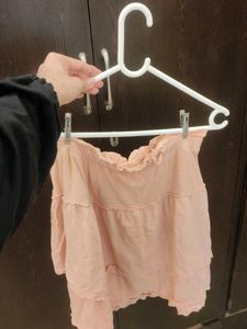 Tiered Mini Skirt