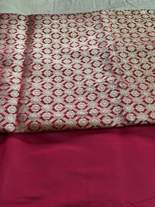 Elegant Banarasi Silk Saree with blouse piece