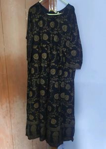 Floral Print Maxi Dress