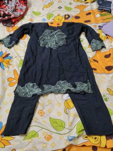 Elegant Embroidered Kurta Set