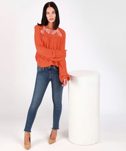 Cute Rust Colour Tunic From Marks And Spencer