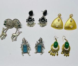 Combo Of 5 Earrings