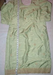 silk creap suit+ dupatta patyala