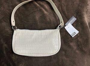 H&amp;M White Shoulder Bag
