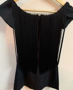 ZARA MINI BLACK BODYCON DRESS