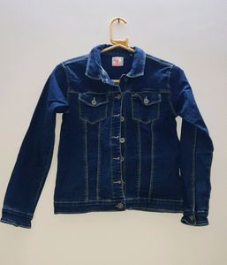 Denim Trendy Jacket For Girls BRANDED