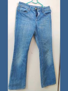 Blue Flared Jeans
