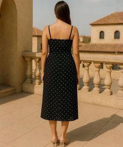 Polka Dot Midi Dress