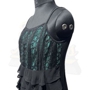 Lace Ruffle Tank Top