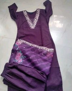 Elegant Embroidered Salwar Suit