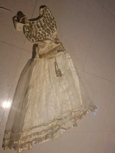 Ivory &amp; Gold Dress