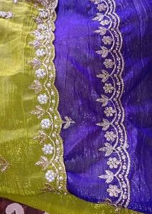 Elegant purple saree  💜