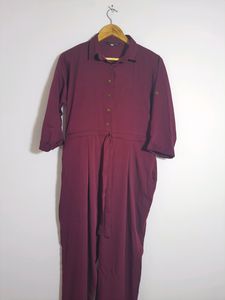 Magenta Jumpsuit For Women Bust 40 Waist 32