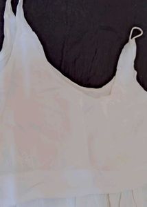 cute white mini dress