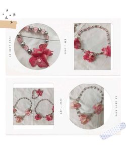 Floral Beaded Necklace