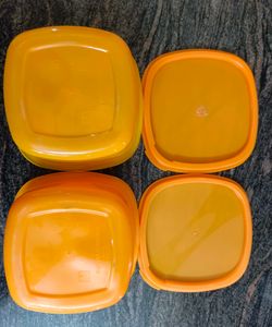 Orange Storage Containers