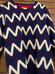 Crazy Print Sweater
