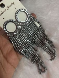 Long diamond earings