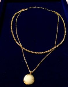 AND Contempo Layered Gold plated Necklace