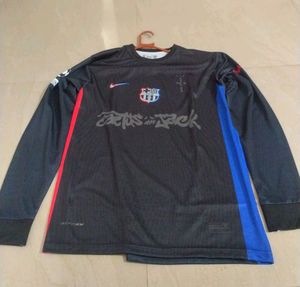 Jack × Barcelona Long Sleeve Jersey (Embroidery)