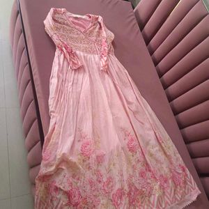 Long Cotton Anarkali