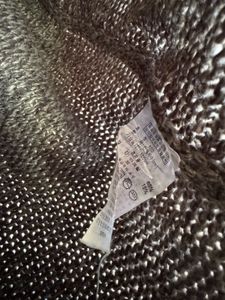 Gray Knit Pullover Sweater