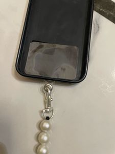 Crystal Beaded Sling With Phone Lanyard Patch