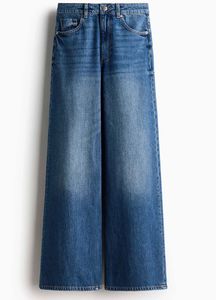 H&amp;M ultra wide high jeans