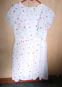 Pantaloons Junior Girls Fit and Flare Dress.