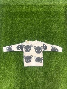 Cute Bear Print Sweater