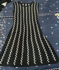 Patterned Knit Dress