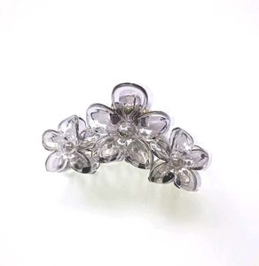 Elegant Crystal Flower Hair Clip