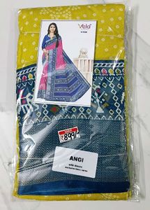 Elegant Soft Pochampali Dola Silk Saree with Blous