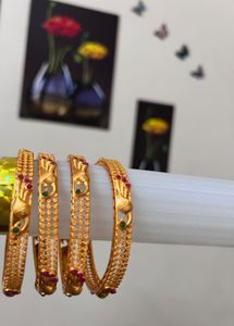 Beautiful Peocock Design Bangles
