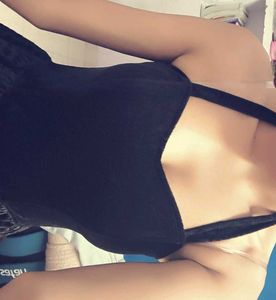 Shein Elegant Black Fit &amp; Flare Dress