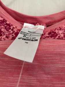Pink Patterned T-Shirt