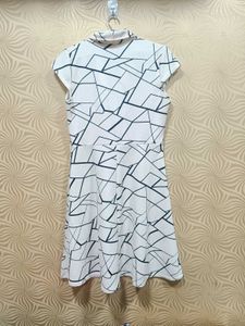 Geometric Print Dress