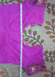 Pink Sequin Blouse